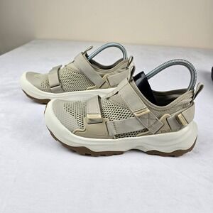 Teva Outflow Universal Sandals Tan Beige Mesh Water Shoes Womens 7